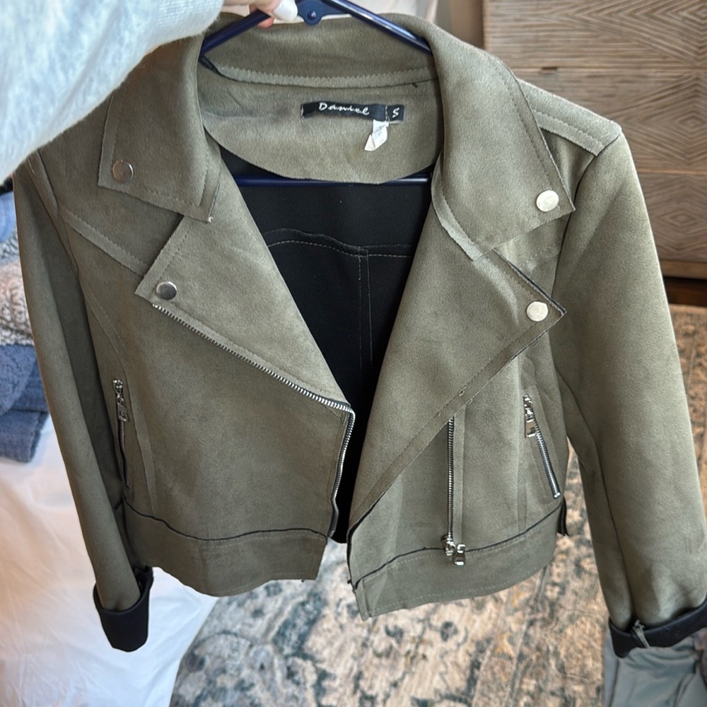 Green and Black Jacket